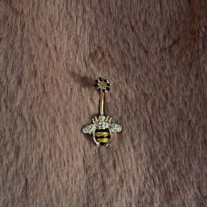 🐝 honeybee belly ring 🐝